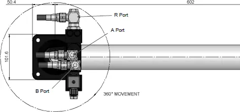 cylinder installation