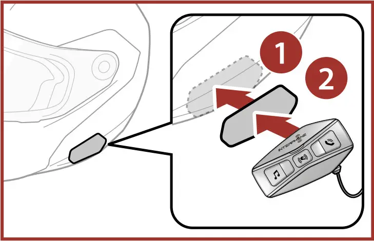 INTERPHONE U COM 4 Motor Bike Intercom - Figure 1