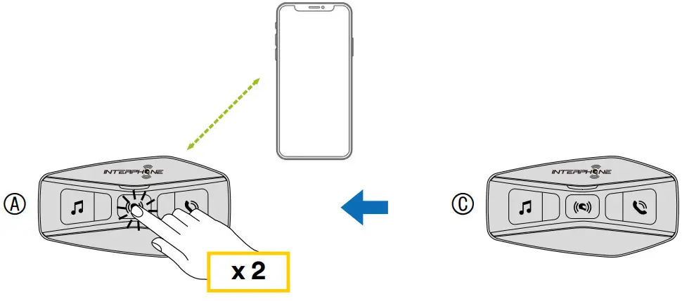 INTERPHONE U COM 4 Motor Bike Intercom - Figure 24