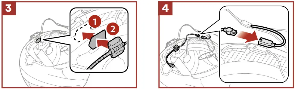INTERPHONE U COM 4 Motor Bike Intercom - Figure 5