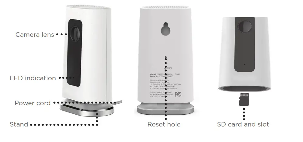 Honeywell Home C1 Wi-Fi Security Camera - Camera overview