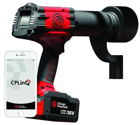 Chicago Pneumatic CP86 Series Battery Torque Wrench - Cover