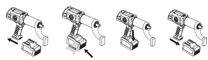 Chicago Pneumatic CP86 Series Battery Torque Wrench - Installation & Operating Instructions