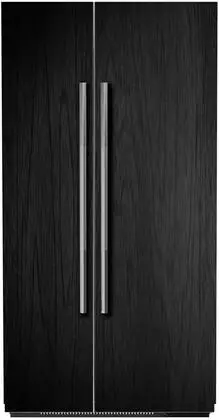 JENNAIR JBSFS42NMX 42 Inch Panel Ready Built In Side By Side Refrigerator