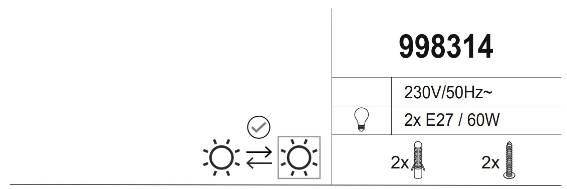 15662-18 CUP Pendant Light Specification