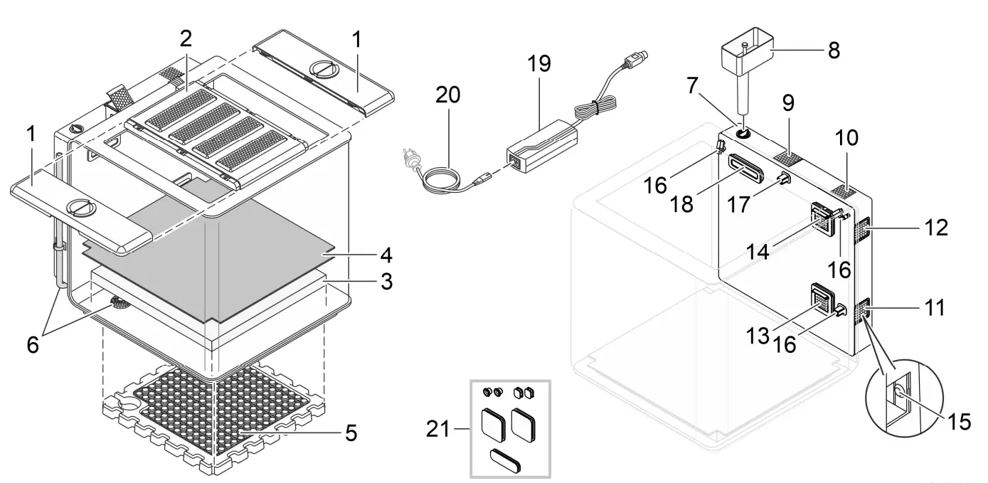 biOrb 77382 Earth Charterhouse Aquatics - function elements