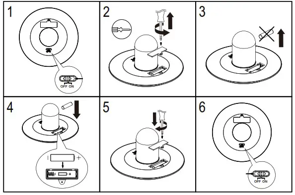 LUTEC 6940002012 Solar Outdoor Wall Light - Battery