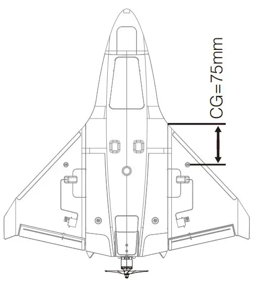 ZOHD MK III Alpha strike User Guide - Dimension