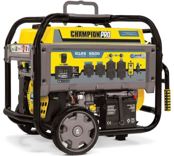 CHAMPION PRO 100430 6500W Electric Start Generator