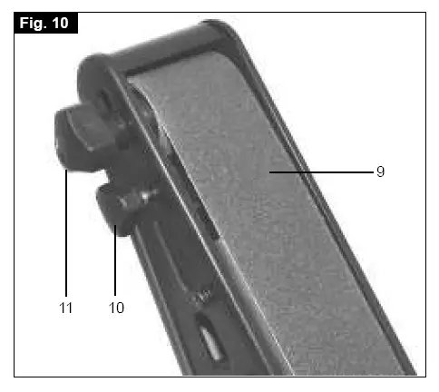 scheppach 4903303901 Belt and Disk Grinder-10