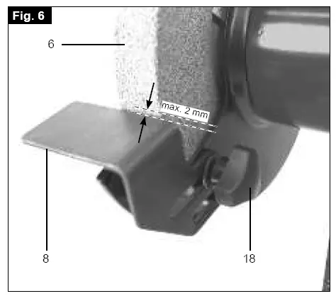 scheppach 4903303901 Belt and Disk Grinder-6