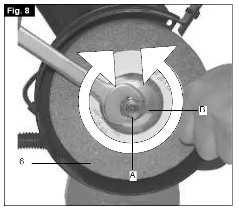 scheppach 4903303901 Belt and Disk Grinder-8