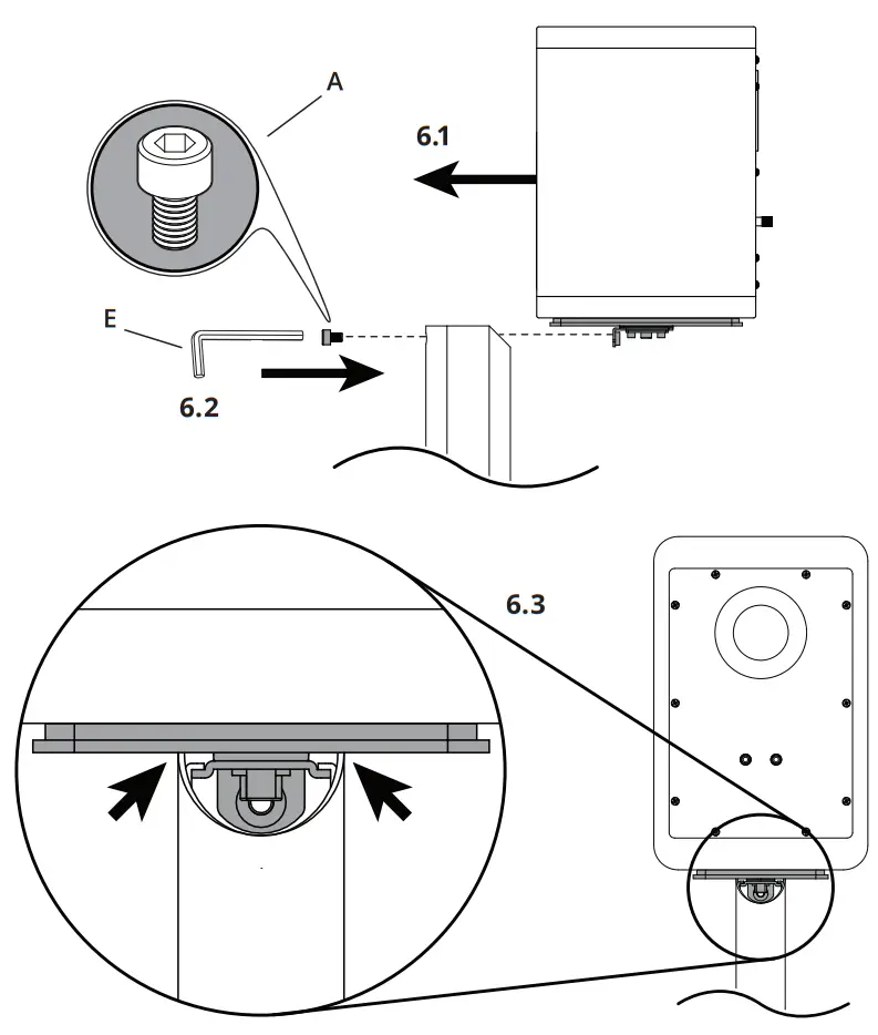 kanto SP9 Desktop Speaker Stands - Attach Top Plate