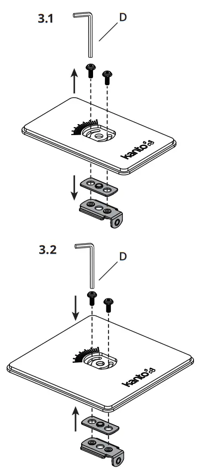 kanto SP9 Desktop Speaker Stands - Large Top