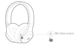 Turn on the headphone