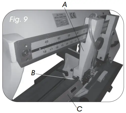 SIP INDUSTRIAL 01599 18 Inch Metal Cutting Bandsaw - Figure 18
