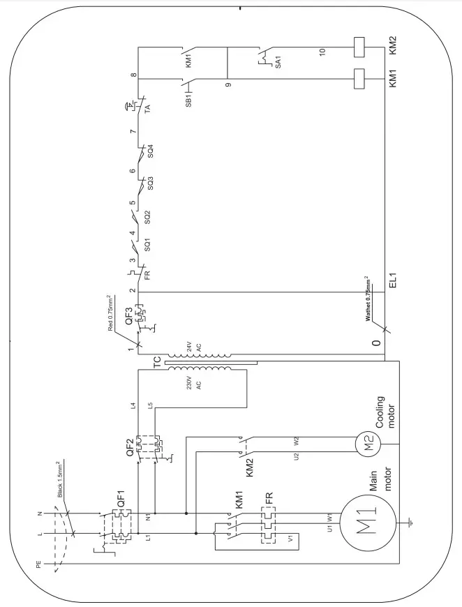 SIP INDUSTRIAL 01599 18 Inch Metal Cutting Bandsaw - Figure 5