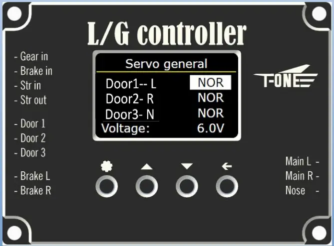 Gear door setting 2