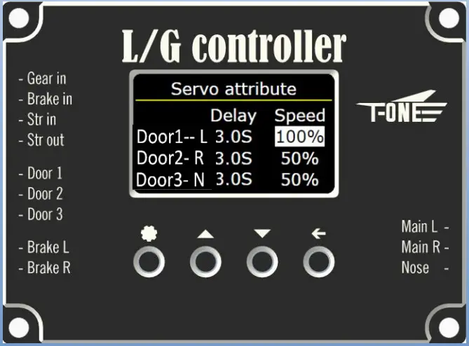 Speed setting：0 ～ 100%