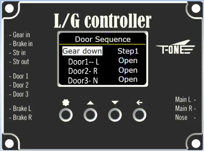 Gear door setting 2