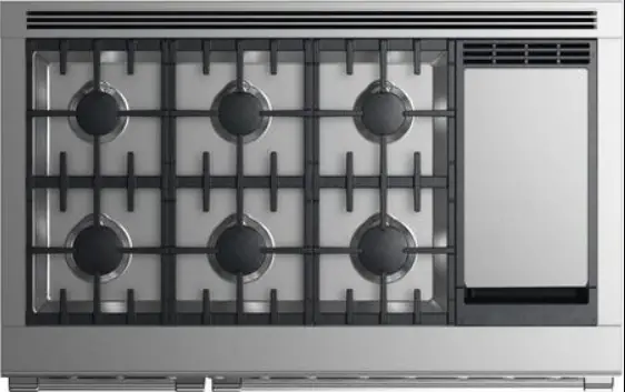 FISHER PAYKEL RGV2-486GD-L-N Gas Range