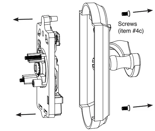 EMTEK Modern Style and Classic Style Electronic Keypad Lever Locksets - How to Install 2