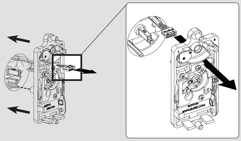 EMTEK Modern Style and Classic Style Electronic Keypad Lever Locksets - How to Install 6
