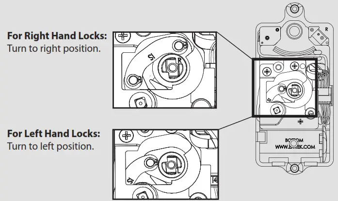 EMTEK Modern Style and Classic Style Electronic Keypad Lever Locksets - How to Install 6