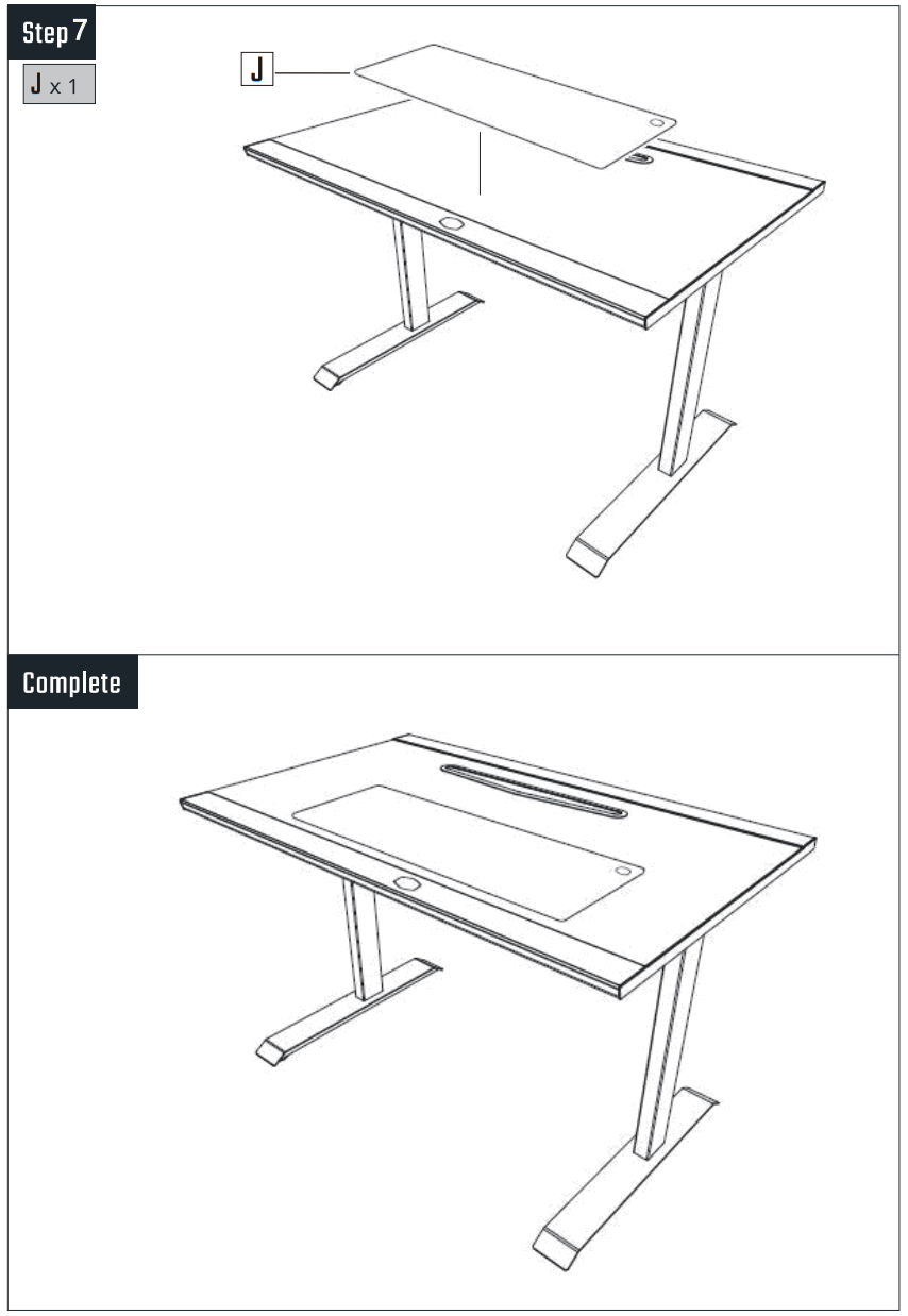 COOLER MASTER GD120 ARGB Gaming Desk - fig11