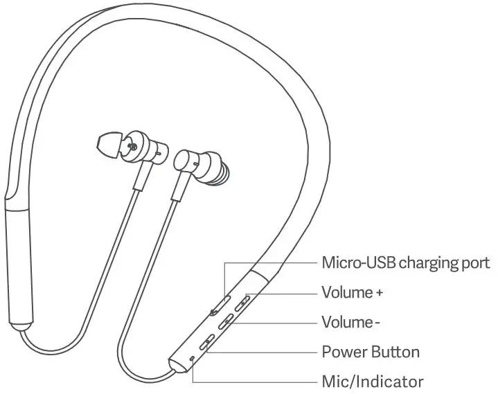 XIAOMI LYXQEJ01JY Mi Bluetooth Neckband Earphones - Overview