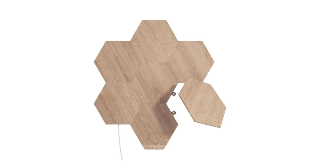 Nanoleaf Nl52-k-7002hb-7pk Elements Wood Look Hexagons User Guide