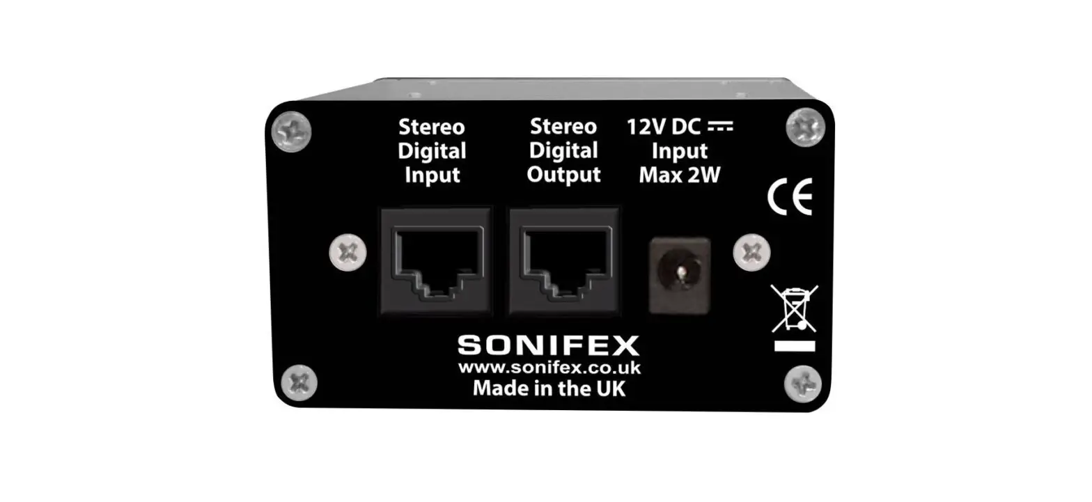 Sonifex Avn-ha1 Headphone Amplifier User Manual