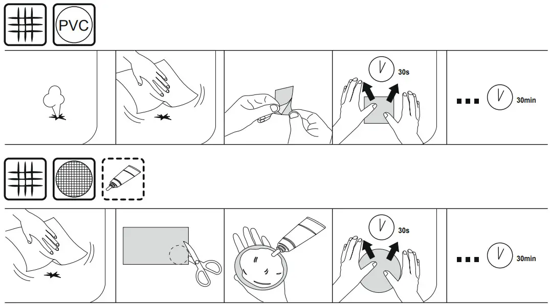 Bestway 67403 Built IN AC Pump Airbed - Figure3