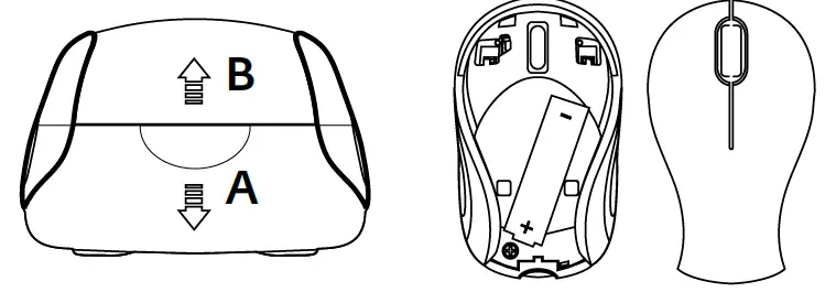 THE SOURCE 108093560 VITAL Mobile Wireless Mouse 1