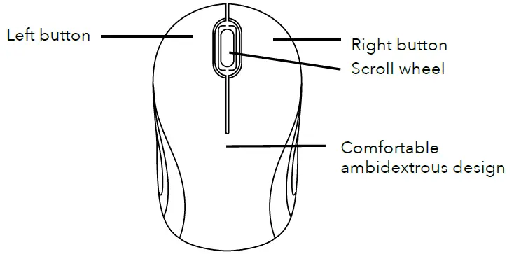 THE SOURCE 108093560 VITAL Mobile Wireless Mouse 4