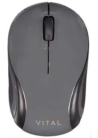THE SOURCE 108093560 VITAL Mobile Wireless Mouse