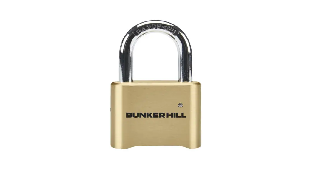 Bunker Hill Security 58049 2 Inch Body Brass Combination Padlock Instruction Manual