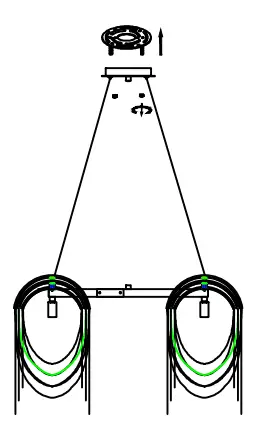 CWI-Lighting-5637P32C-Shirley-8-Light 32-inch-Chrome-Down-Chandelier-Ceiling-Light-FIG-2