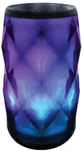 XTREME XBS9-1051-BLK Aurora LED Speaker