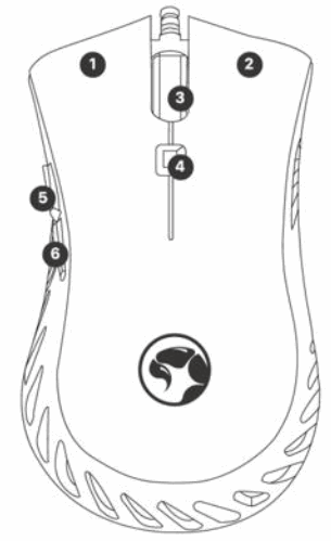 MARVO G1 G985 Gaming Mouse - fig 1