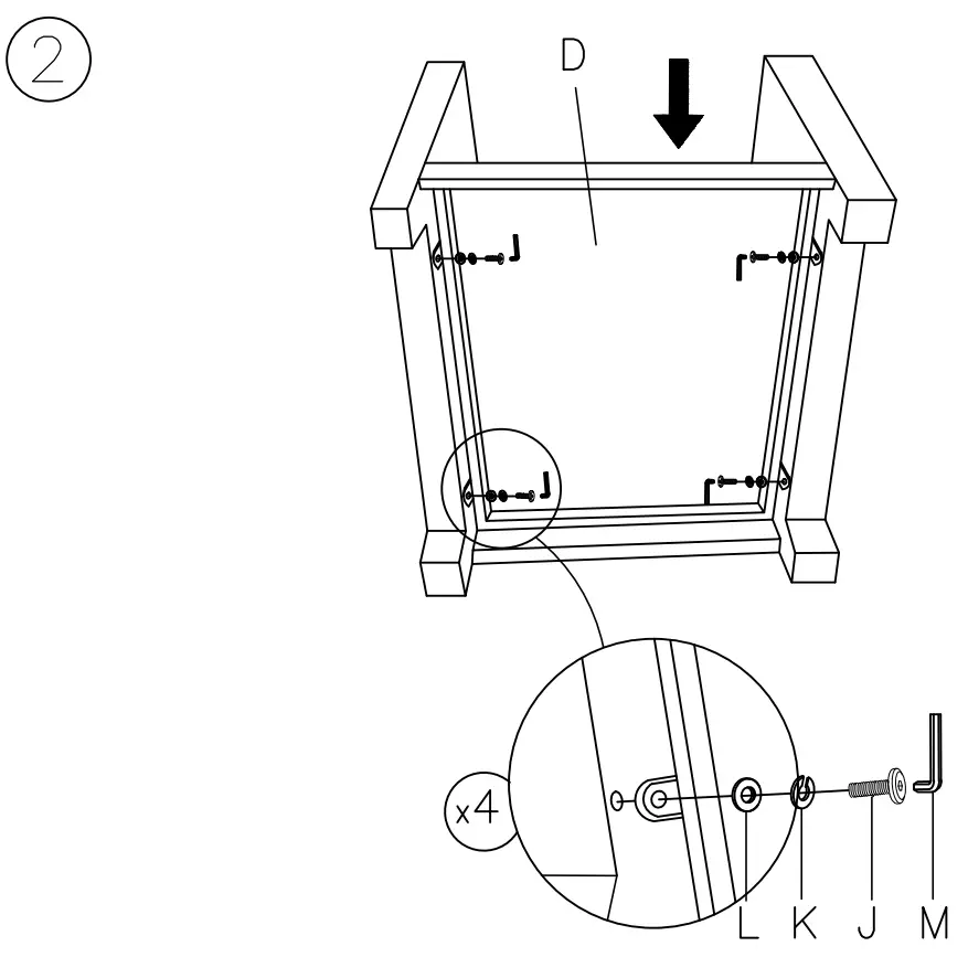 ASHLEY P440702 Square End Table - fig5