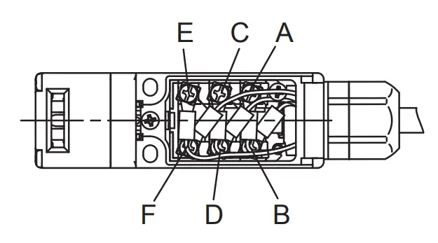 Terminal wiring method