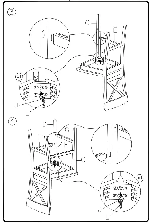ASHLEY D241124 Shully Counter Height Stool - 3