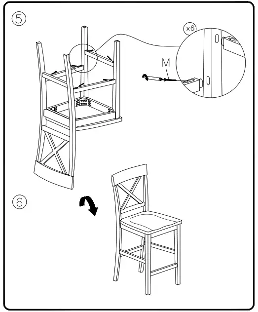 ASHLEY D241124 Shully Counter Height Stool - 4