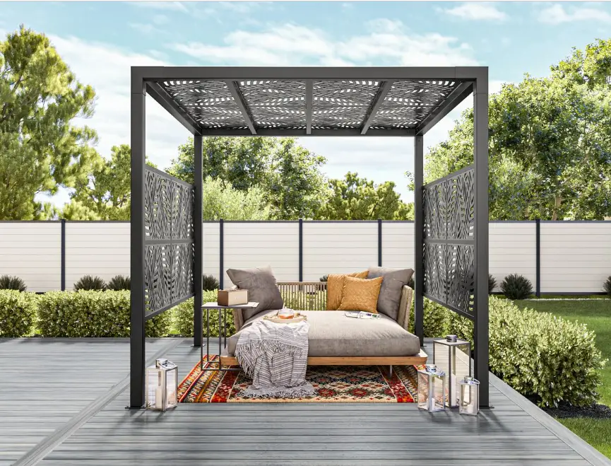 BOL-WEB REV 7.22 Pergola Side Wall Kit