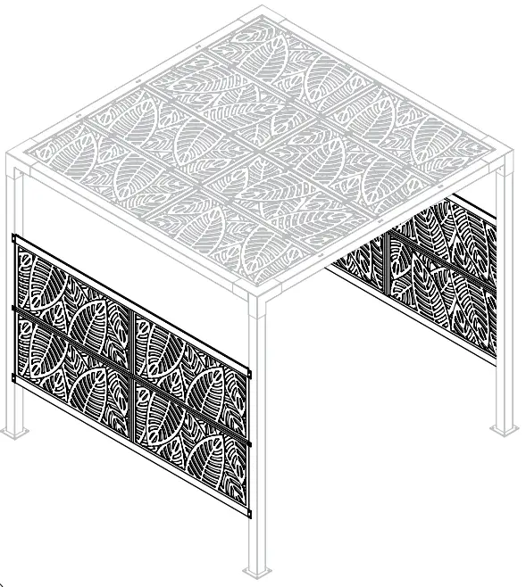 Pergola Kit Components: