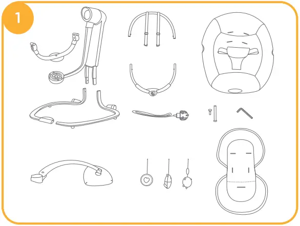 Joie Serina Swivel Swing 1