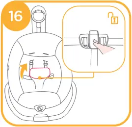Joie Serina Swivel Swing 16