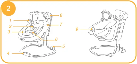 Joie Serina Swivel Swing 2