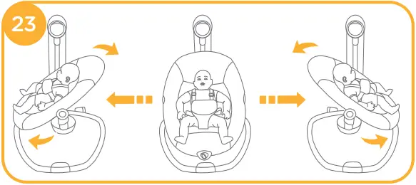 Joie Serina Swivel Swing 23